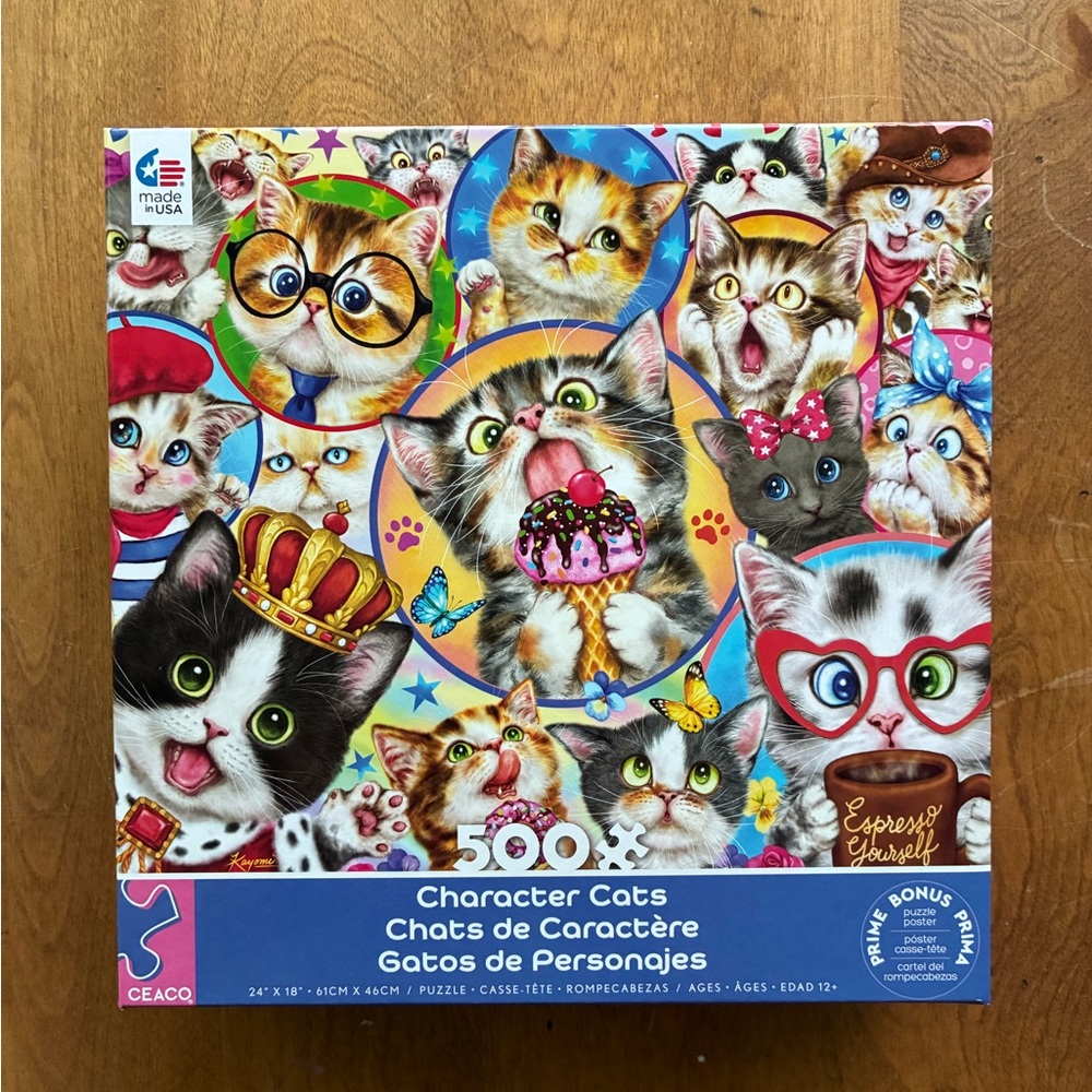 Ceaco Character Cats Puzzle